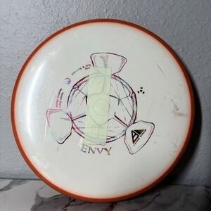 Axiom Discs Envy Neutron White Red Rim Putt Approach Disc Golf 3/3/0/2